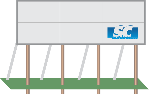 Construção de Outdoor e Painéis Rodoviários