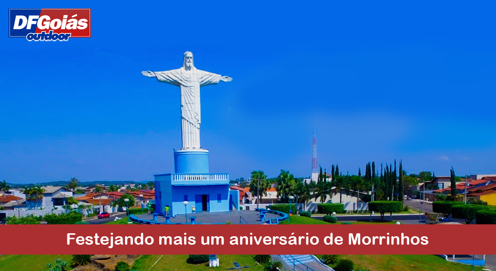 Festejando mais um aniversário de Morrinhos