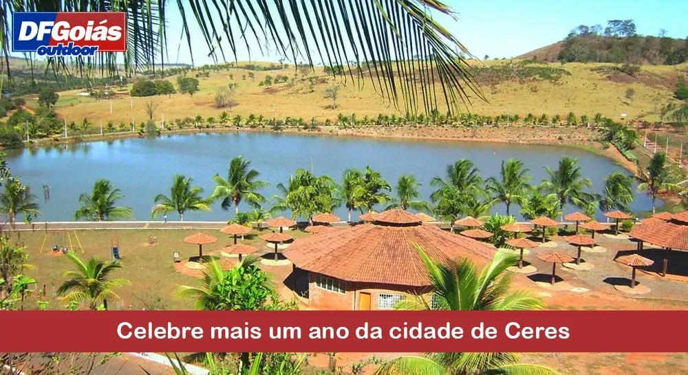 Celebre mais um ano da cidade de Ceres