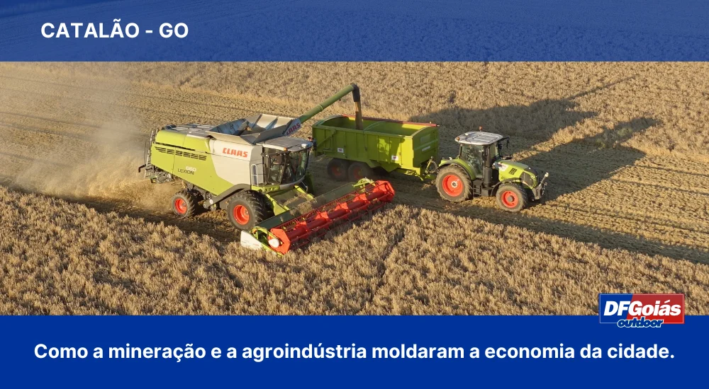 Catalão: Como a mineração e a agroindústria moldaram a economia da cidade.