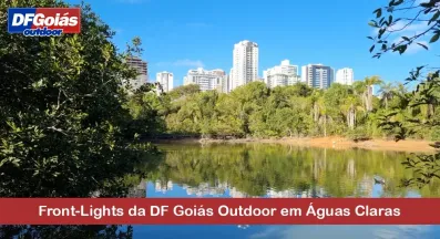 Ponto nº Front-Lights da DF Goiás Outdoor em Águas Claras