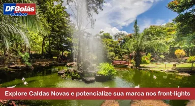 Ponto nº Explore Caldas Novas e potencialize sua marca nos front-lights