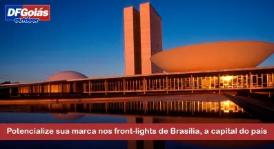 Ponto nº Potencialize sua marca nos front-lights de Brasília, a capital do país